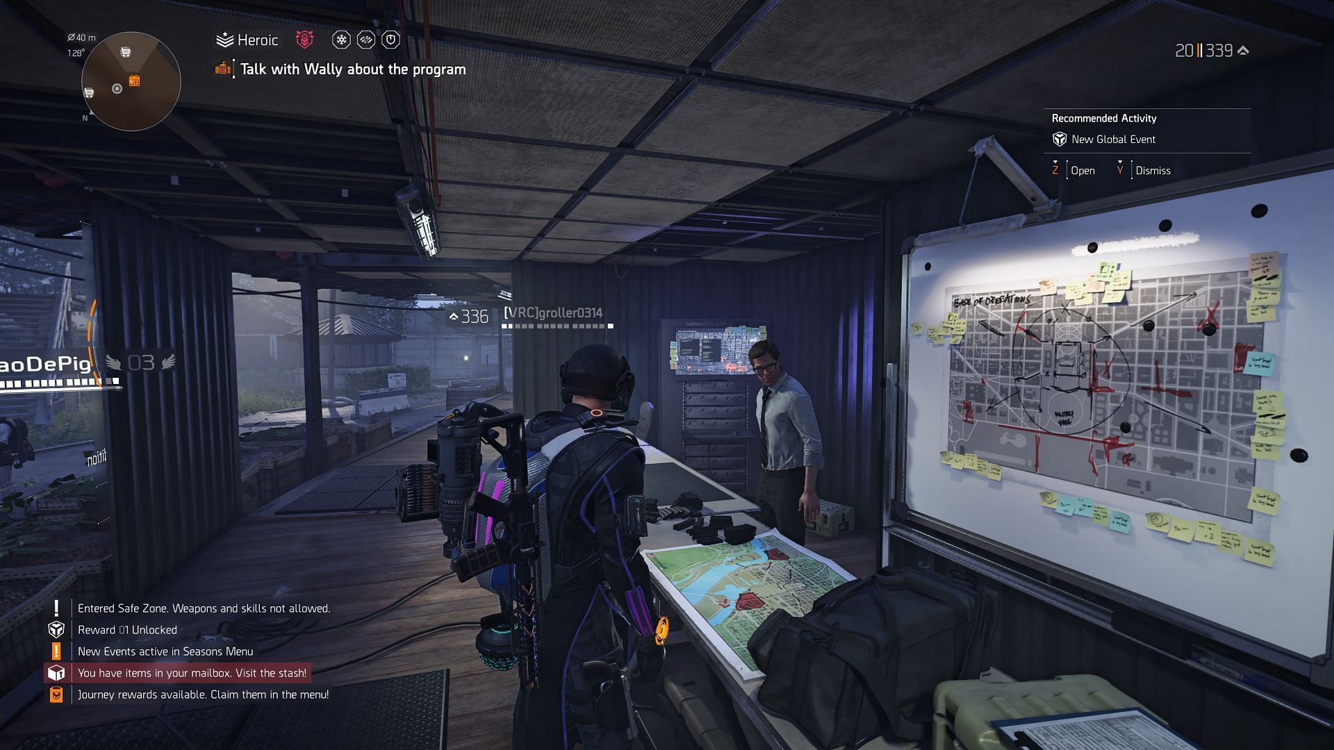 Event vendor in the White House (Image via Ubisoft)
